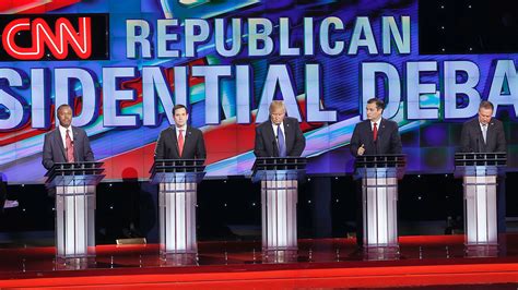 The third GOP debate begins with candidates competing on foreign policy and who could beat Trump